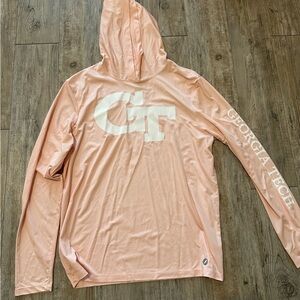 Georgia Tech Pink Hoodie
